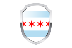 Chicago Shield Logo flag