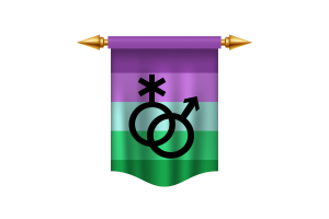 Toric Flag Royal Banner flag