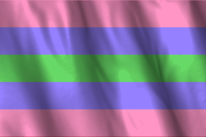 National Flag of Trigender flag