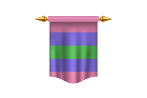 Trigender Flag Royal Banner flag