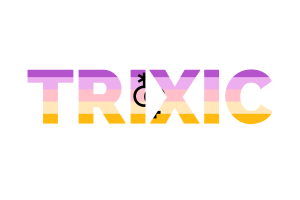 Art textuel Trixic flag