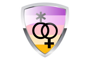 Drapeau bouclier Trixic flag