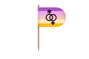 Drapeau Trixic pour bureau, table flag