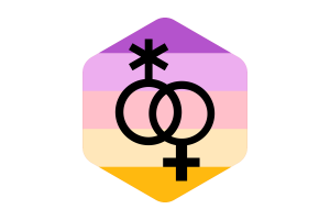 Drapeau Trixic Forme Hexagone Arrondi flag