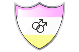 Shield with Flag of Twink flag