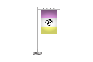 3d Twink Standing Flag flag