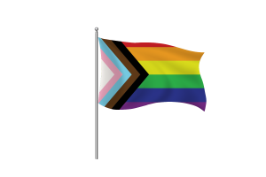 Simbolo della Bandiera Inclusivo flag