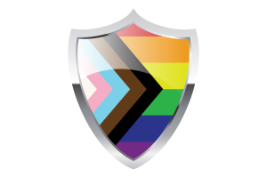 Bandiera Inclusiva con Scudo Medievale flag