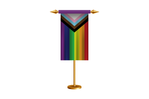 Bandiera Cerimoniale Inclusiva Vettoriale Gratuita flag