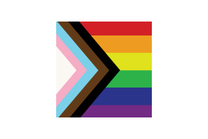 Clipart della Bandiera Inclusiva flag