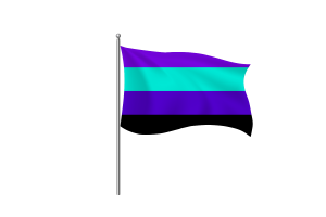 Alexigender Flag symbol flag