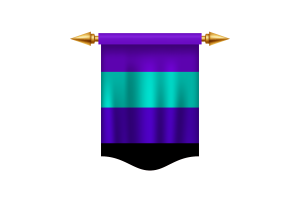 Alexigender Flag Royal Banner flag