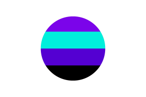 Alexigender Flag Circle Vector Free flag