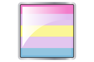 Icône carrée du drapeau Aporagender flag