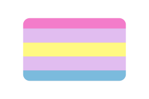 Drapeau Aporagender illustration vectorielle rectangle arrondi flag