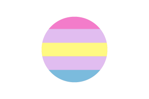 Drapeau Aporagender cercle vectoriel gratuit flag