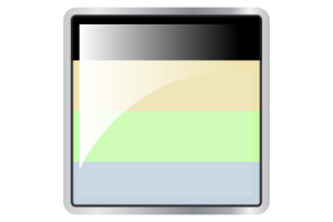 Cassgender Flag Square icon flag