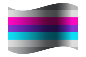 Demiandrogyne Flag flag