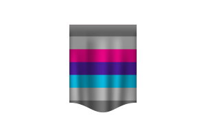 Demiandrogyne Flag Banner flag