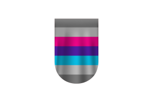 Demiandrogyne Flag Vector Free Dowanlod (SVG, PNG) flag