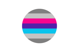 Demiandrogyne Flag Circle Vector Free flag