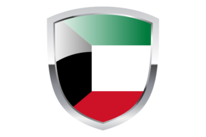 National Flag of Kuwait Clipart flag
