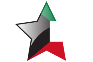 Kuwait Flag Star Icon flag