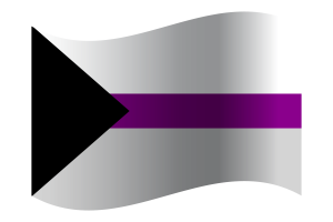 Demisexual Flag flag