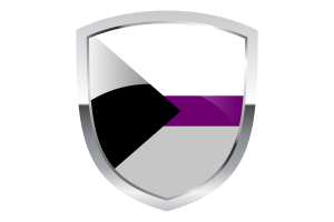National Flag of Demisexual Clipart flag