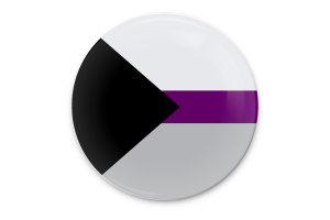 Demisexual Flag Vector Art flag
