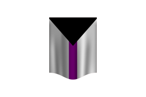 Demisexual Flag Banner flag