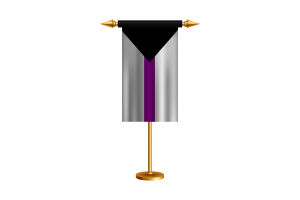Demisexual Ceremonial Flag Vector Free flag