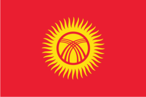 Flag of Kyrgyzstan flag