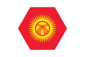 Kyrgyzstan Flag Vector Free | SVG and PNG flag