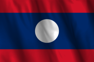 National Flag of Laos flag
