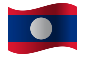 People's Democratic Republic of Laos Flag flag