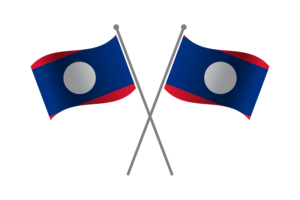 Laos Friendship Flag flag