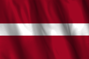 Flaga narodowa Łotwy flag