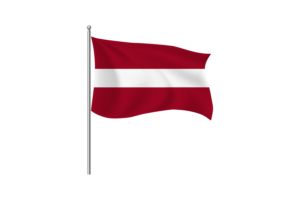 Clipart flagi Łotwy flag