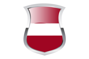 Flaga dumy Łotwy flag