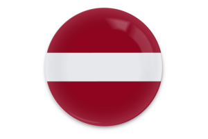 Wektorowa sztuka flagi Łotwy flag