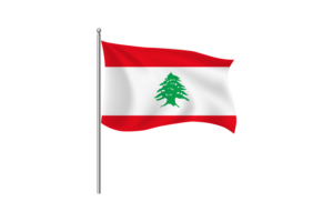 Lebanon Flag Clipart flag