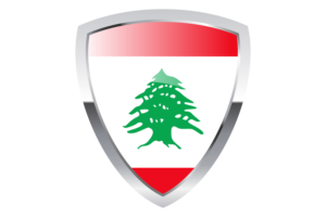 Lebanon Shield Flag flag