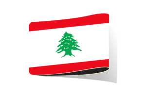 Lebanon Flag Illustration Clipart flag