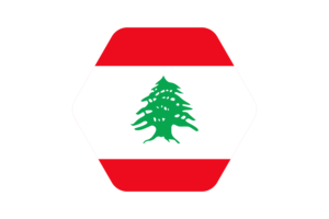 Lebanon Flag Vector Illustration flag