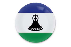 Lesotho Flag Vector Art flag