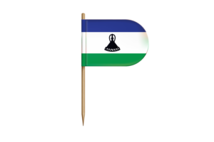 Lesotho Flag for Desk, Table flag