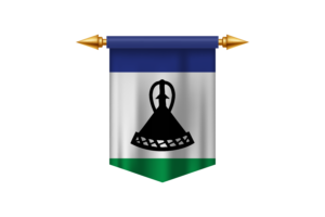 Emblem of the Kingdom of Lesotho flag