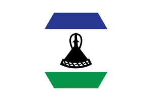 Lesotho Flag Vector Free | SVG and PNG flag