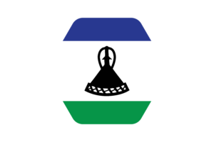 Lesotho Flag Vector Illustration flag